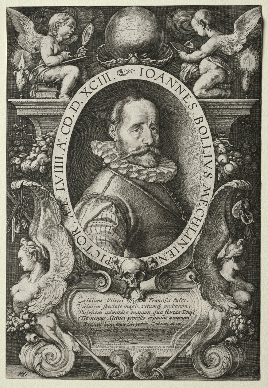 Hans Bol, 1593. od Hendrik Goltzius