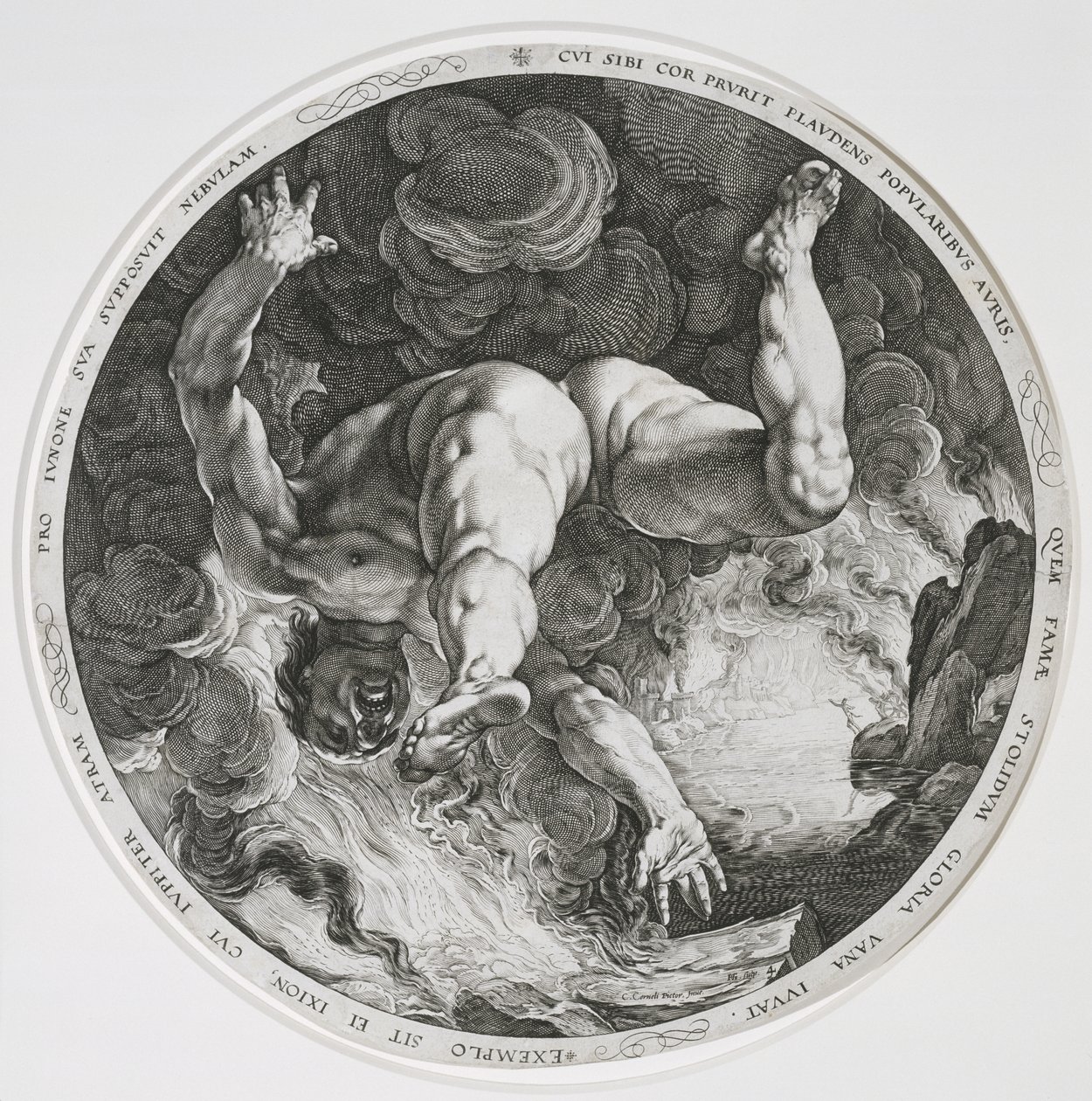 Ixion, 1588 od Hendrik Goltzius