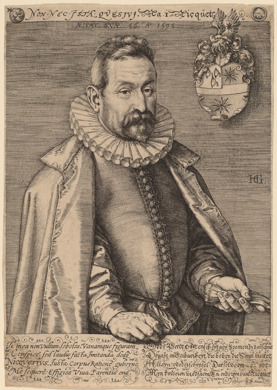 Jan Nicquet od Hendrik Goltzius
