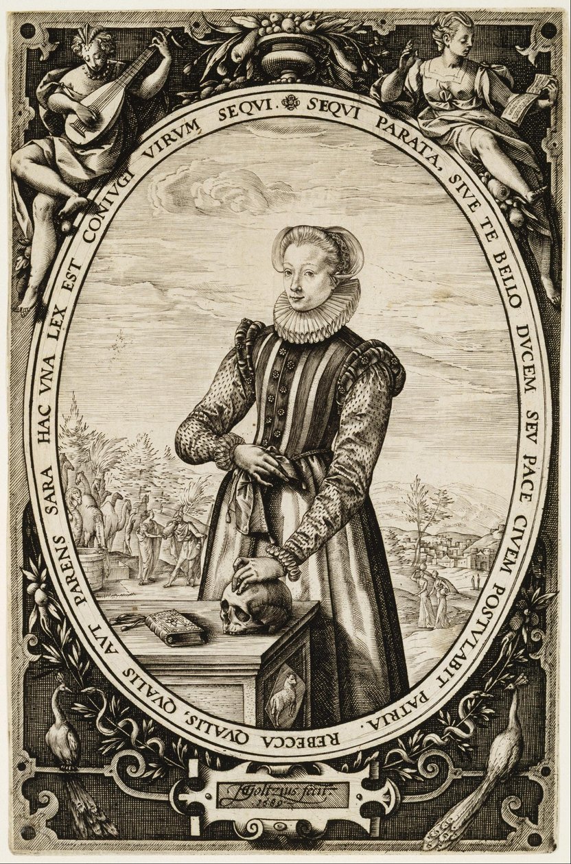 Josina Hamels od Hendrik Goltzius