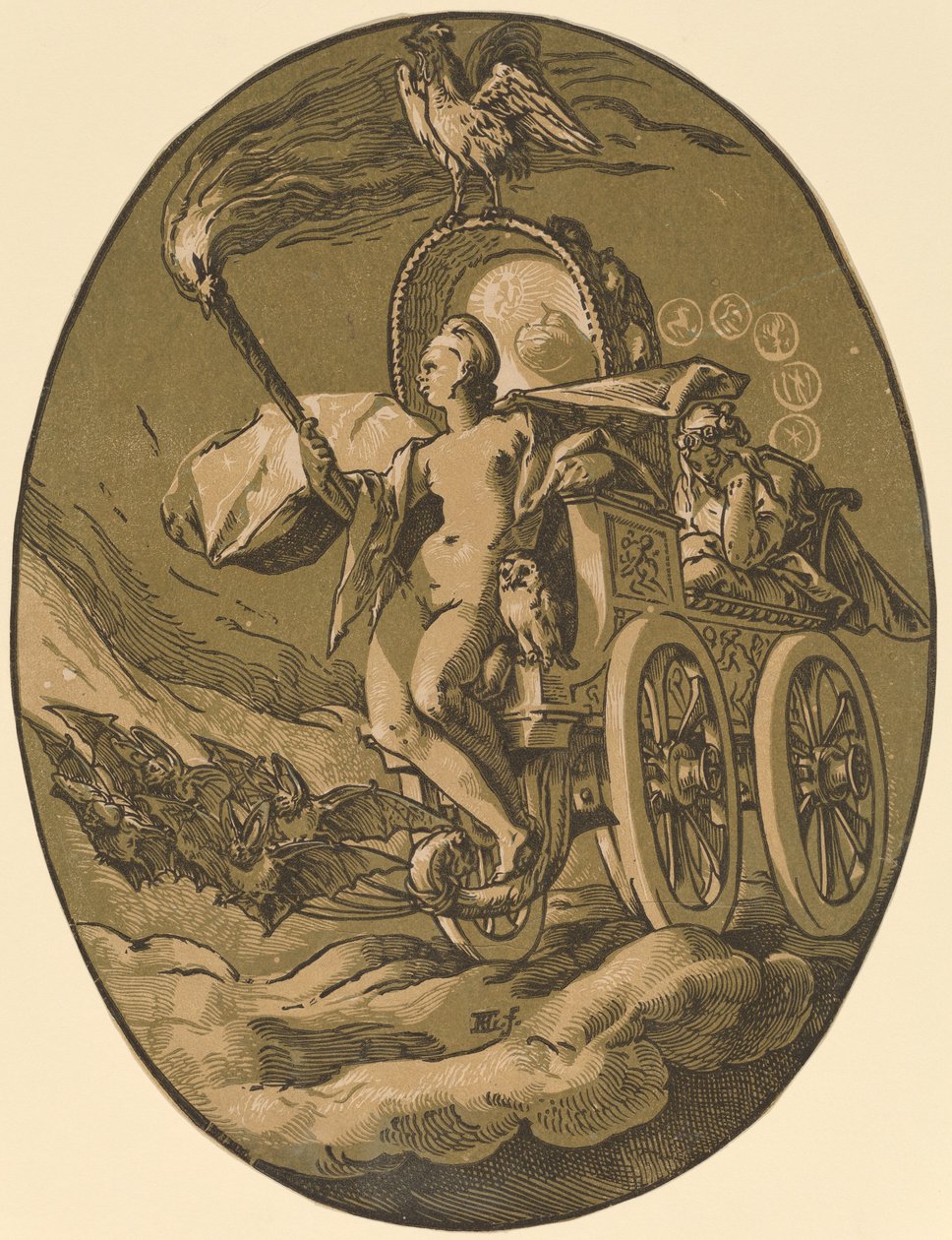 Nox od Hendrik Goltzius