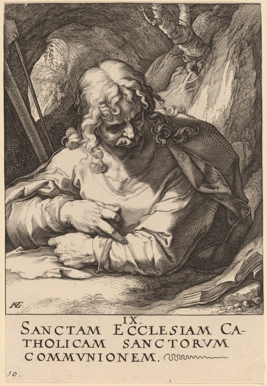 Svatý Jakub Menší od Hendrik Goltzius