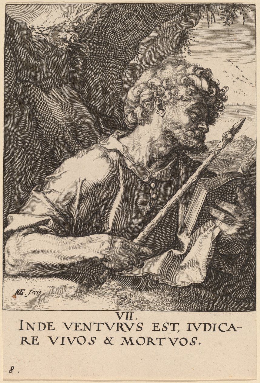 Svatý Tomáš od Hendrik Goltzius