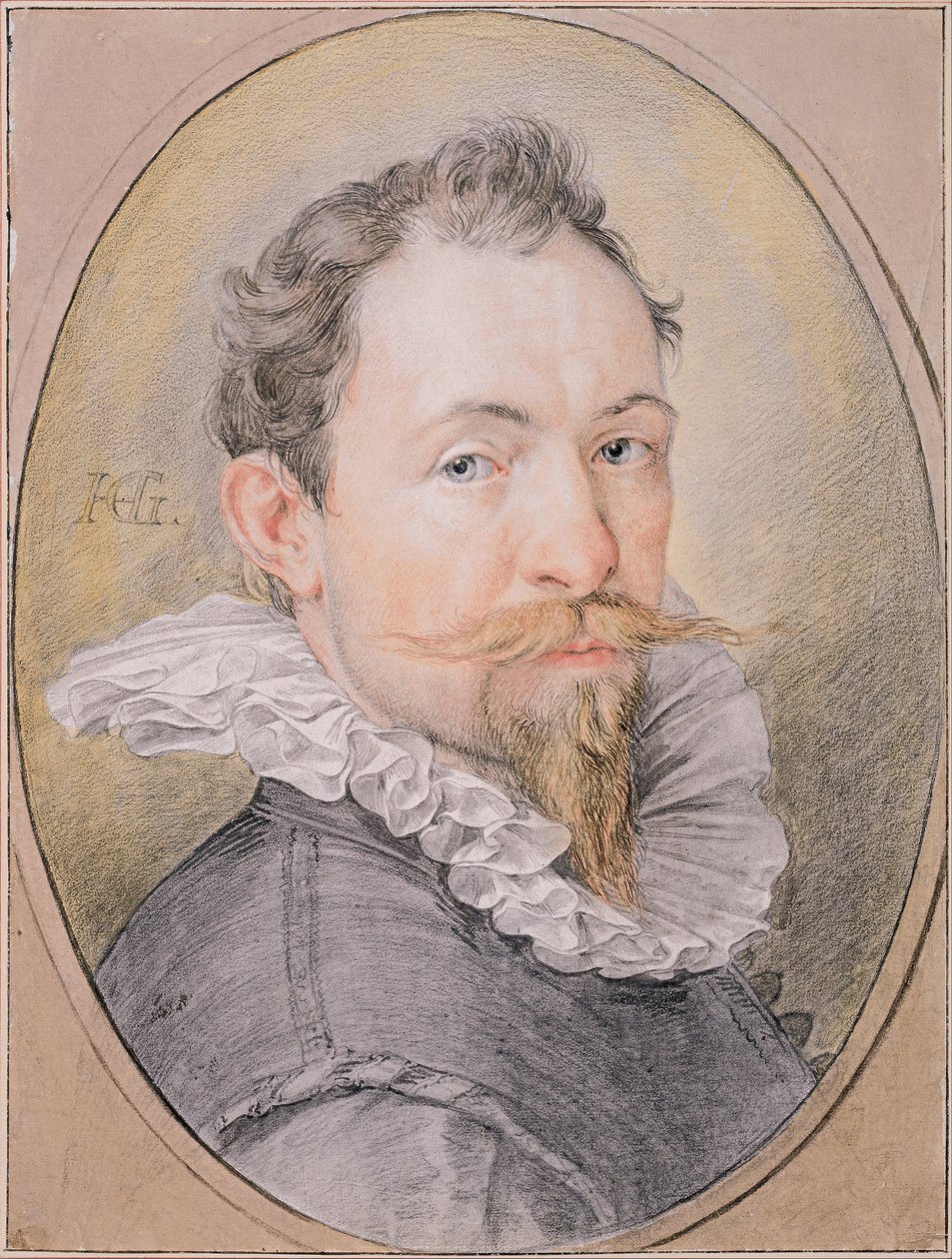 Autoportrét, asi 1593-1594 od Hendrik Goltzius
