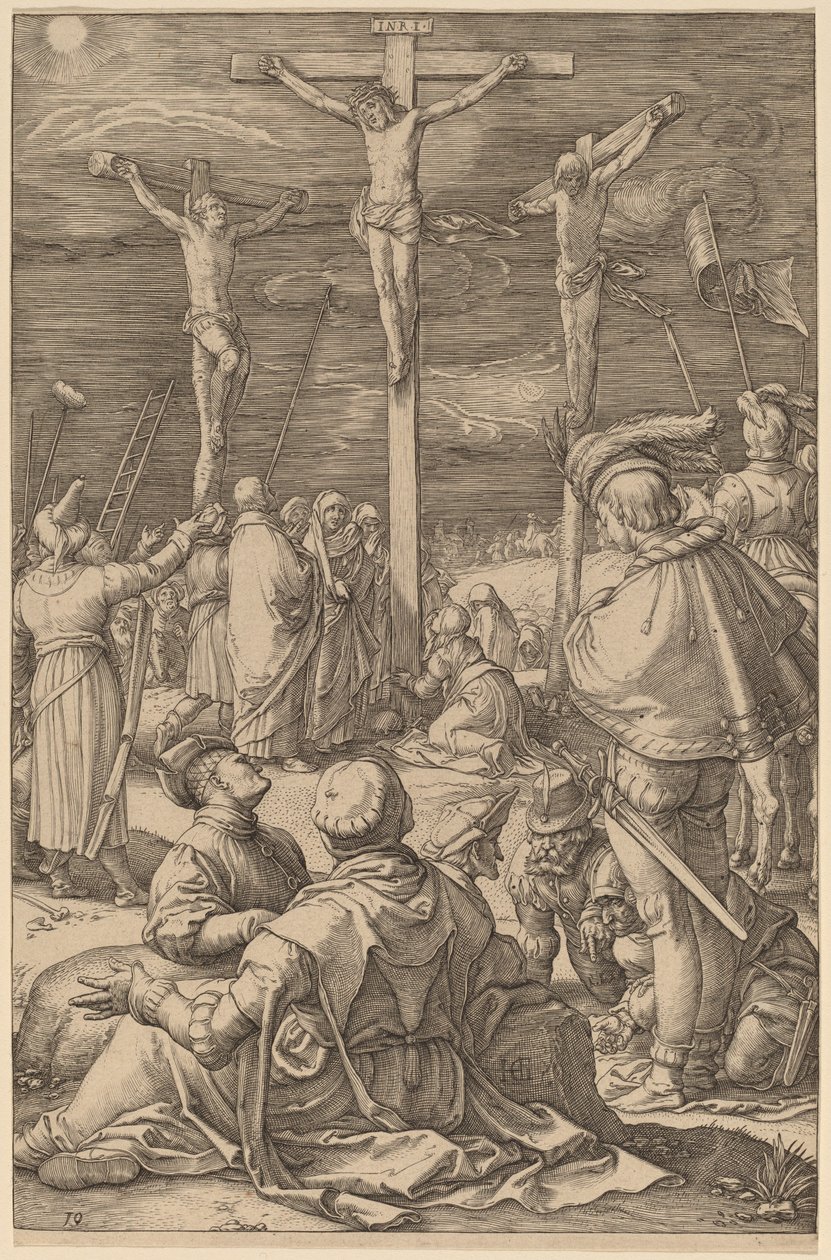 Ukřižování od Hendrik Goltzius