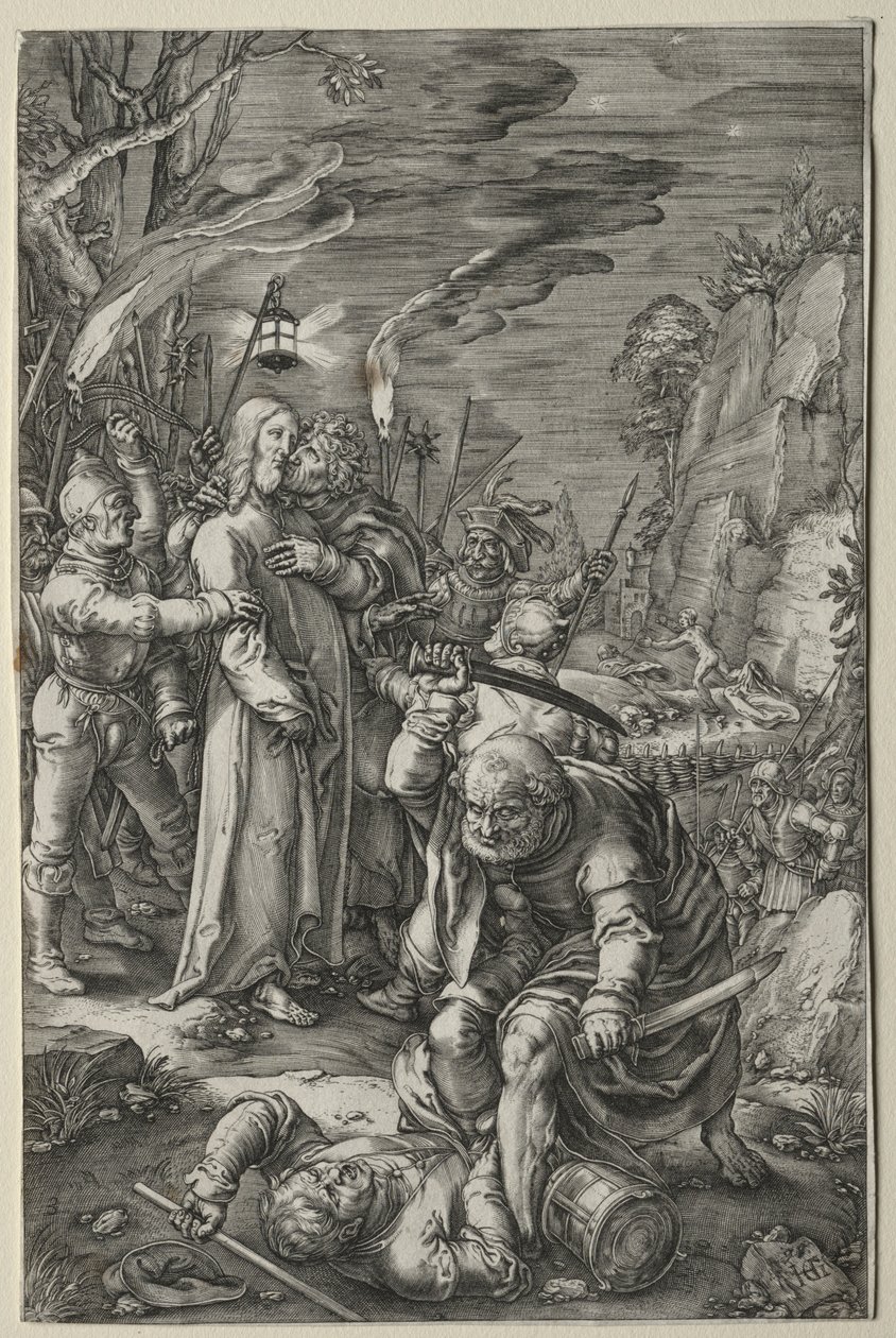 Vášeň. od Hendrik Goltzius