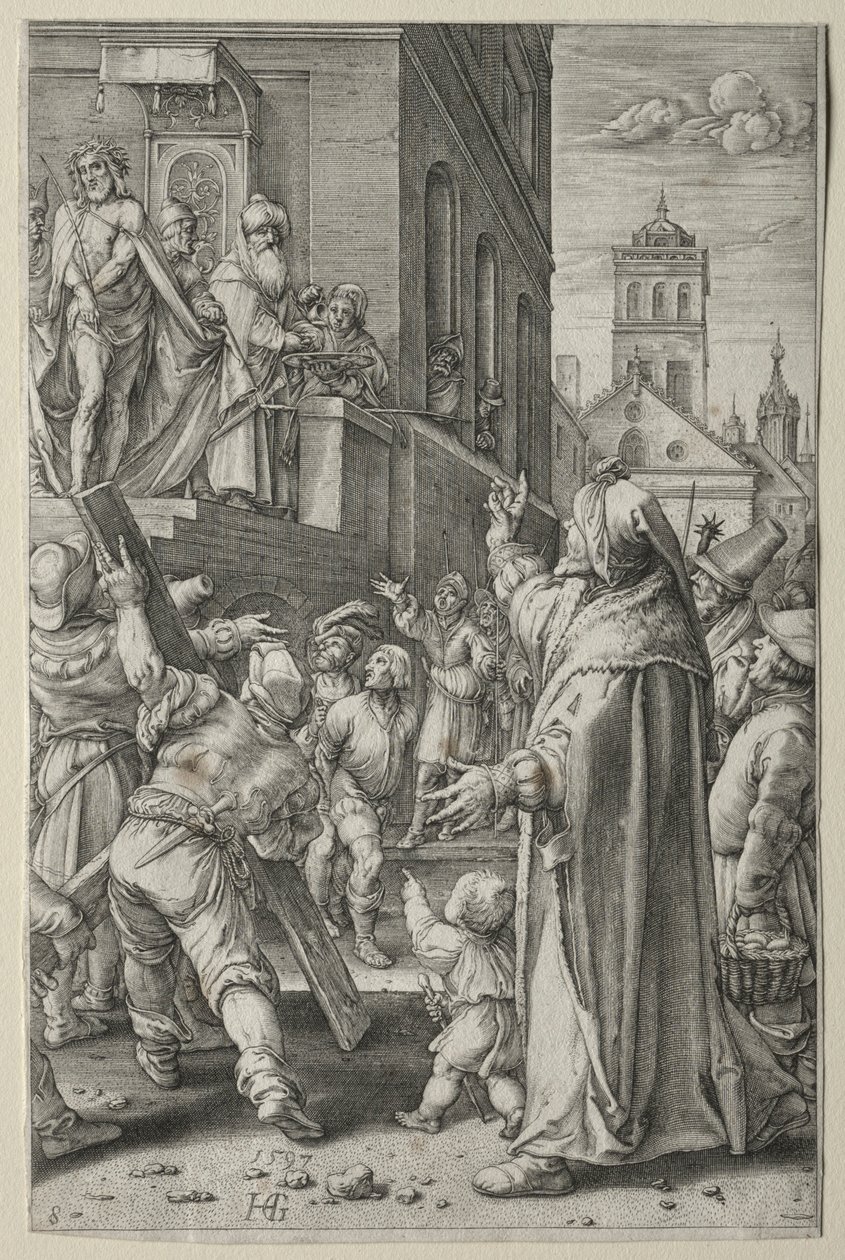 Vášeň. od Hendrik Goltzius