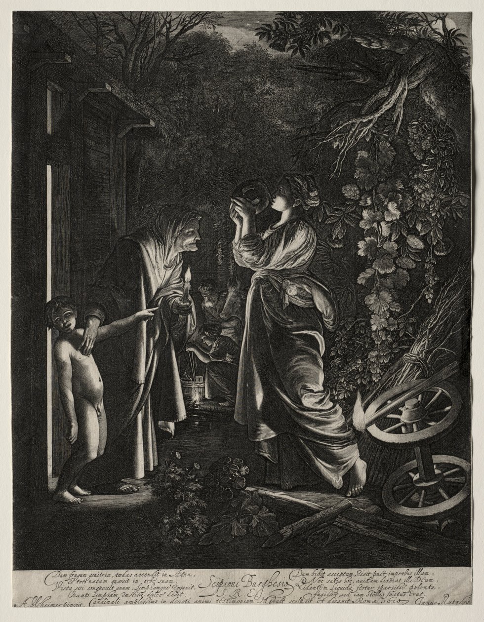Zesměšňování Ceres. od Hendrik Goudt