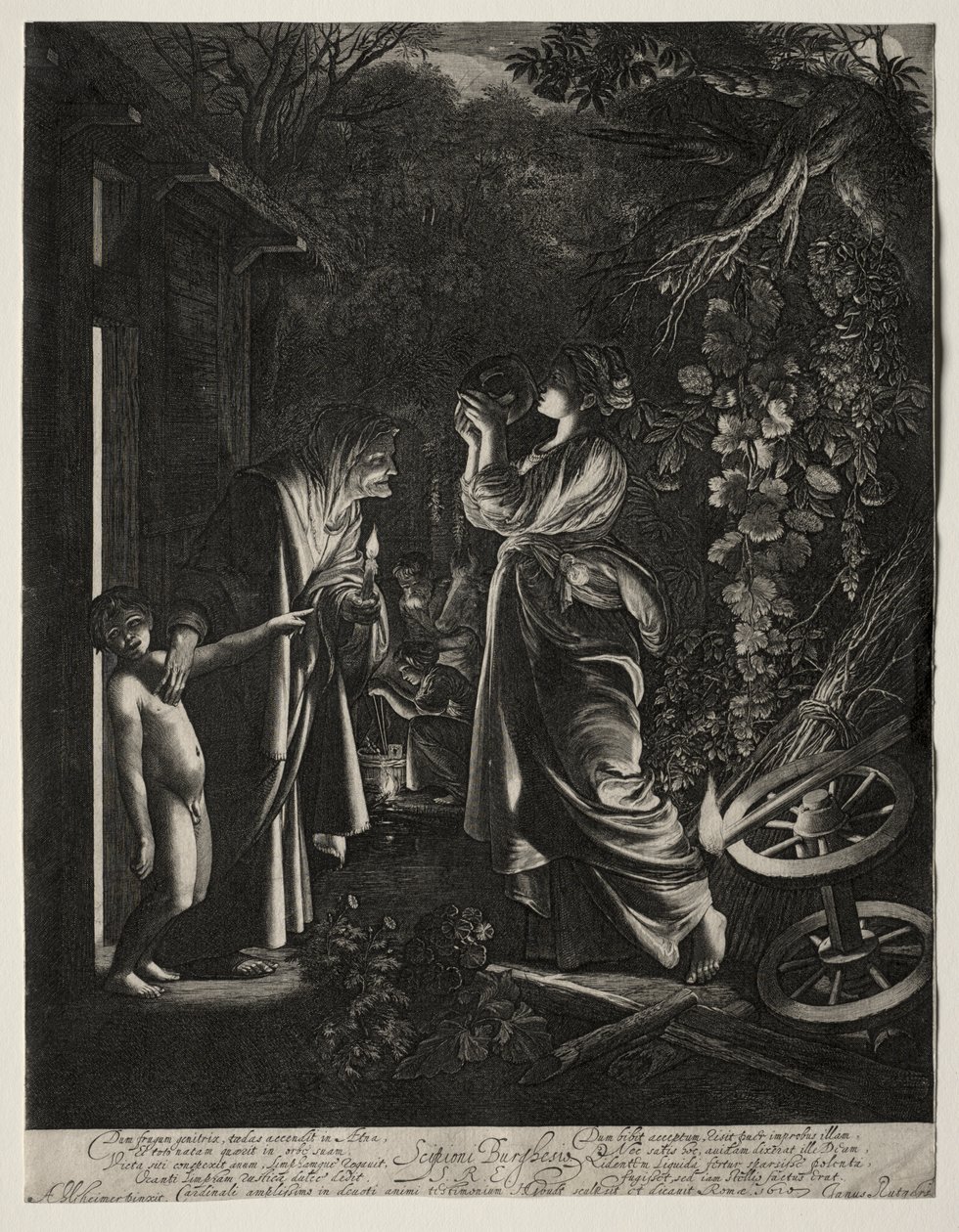 Zesměšňování Ceres od Hendrik Goudt