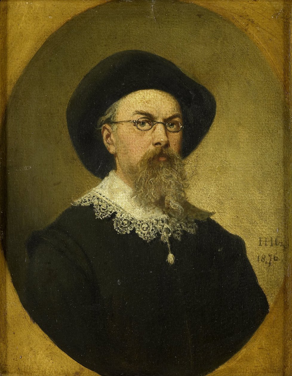 Autoportrét od Hendrik Hollander Cz.