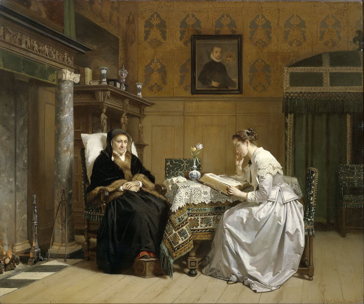 Nedělní ráno od Hendrik Jacobus Scholten