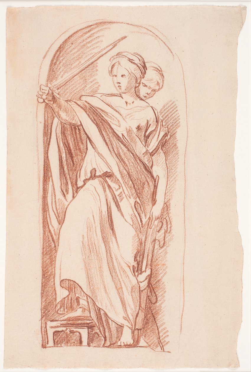 Judith. (Studie pro sochařství) od Hendrik Krock