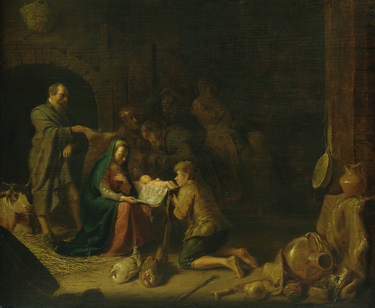 Klanění pastýřů od Hendrik Martensz Sorgh