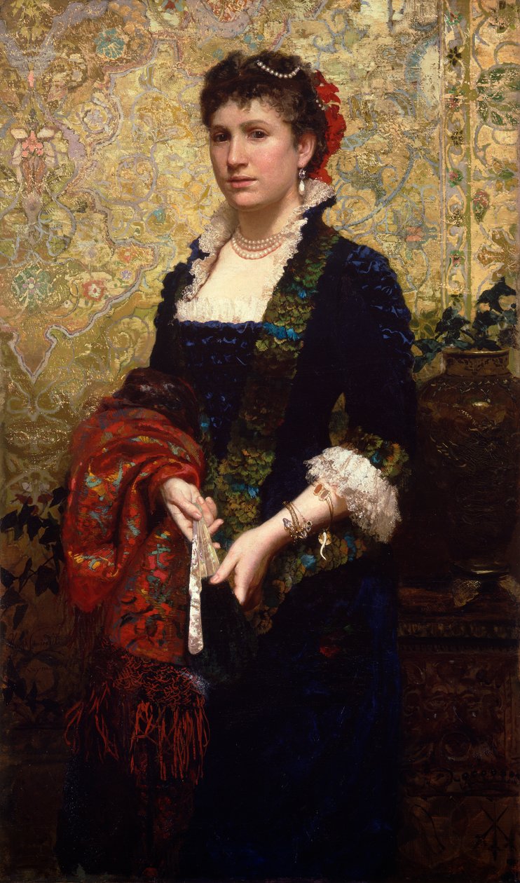 Princezna Marie Lubomírska, 1881 od Henryk Siemiradzki