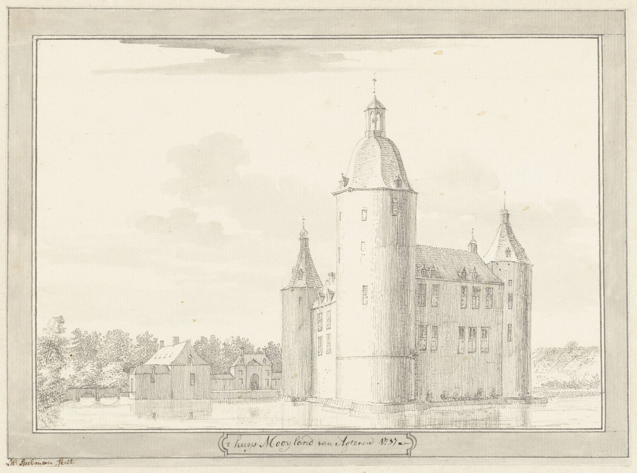 Hrad Mooyland od Hendrik Spilman