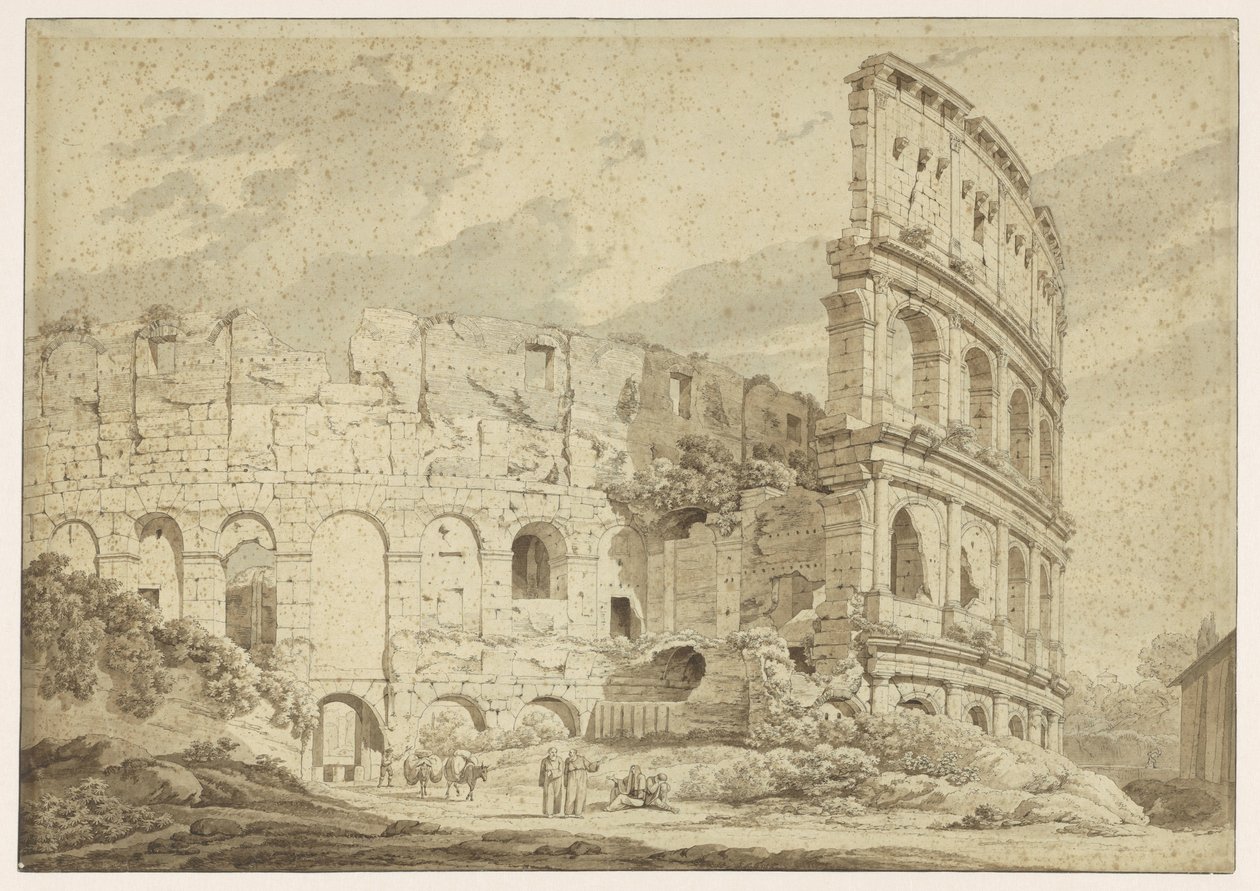 Koloseum v Římě Het Colosseum v Římě od Hendrik Voogd