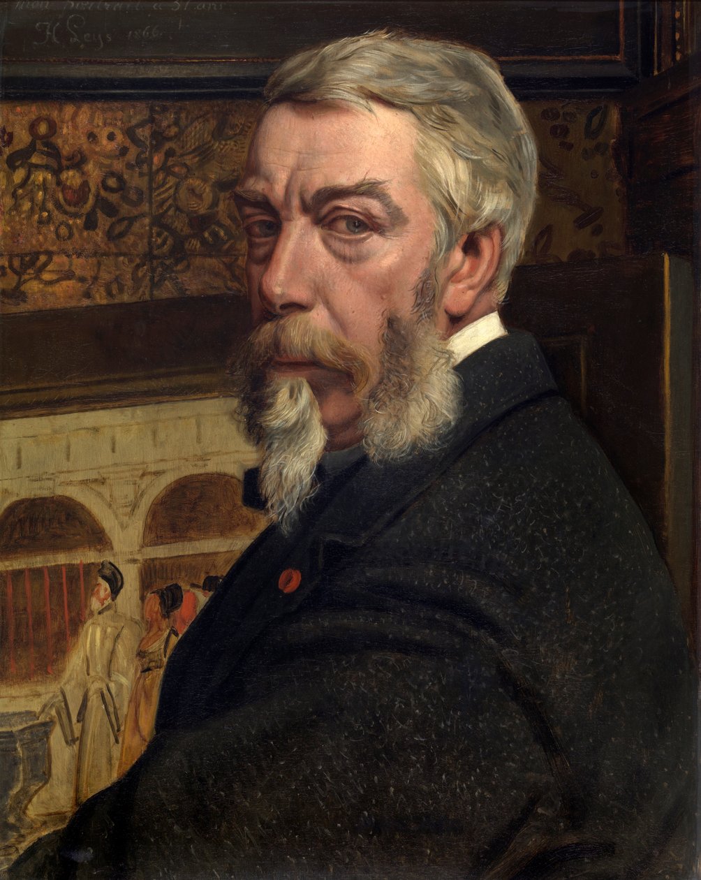 Autoportrét od Hendrik or Henri Leys
