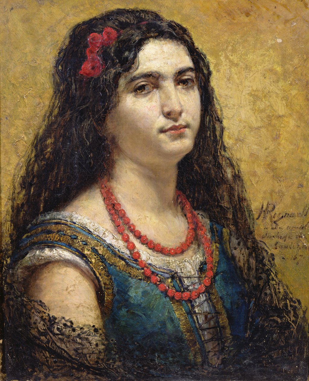 Španělská žena, 1870 od Henri Alexandre Georges Regnault