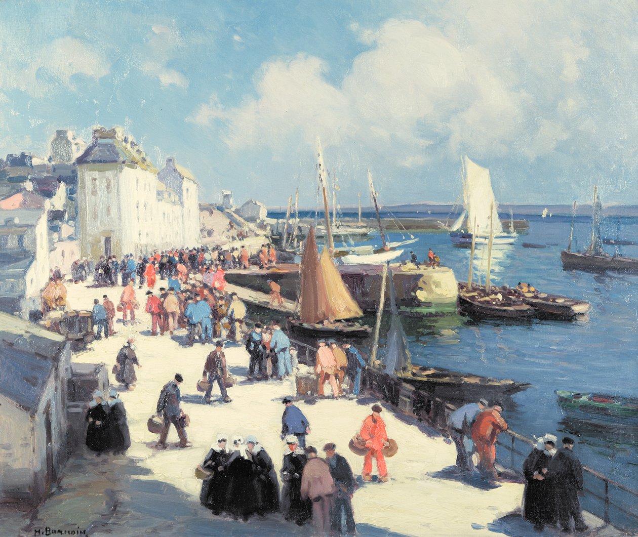 Douarnenez od Henri Alphonse Barnoin