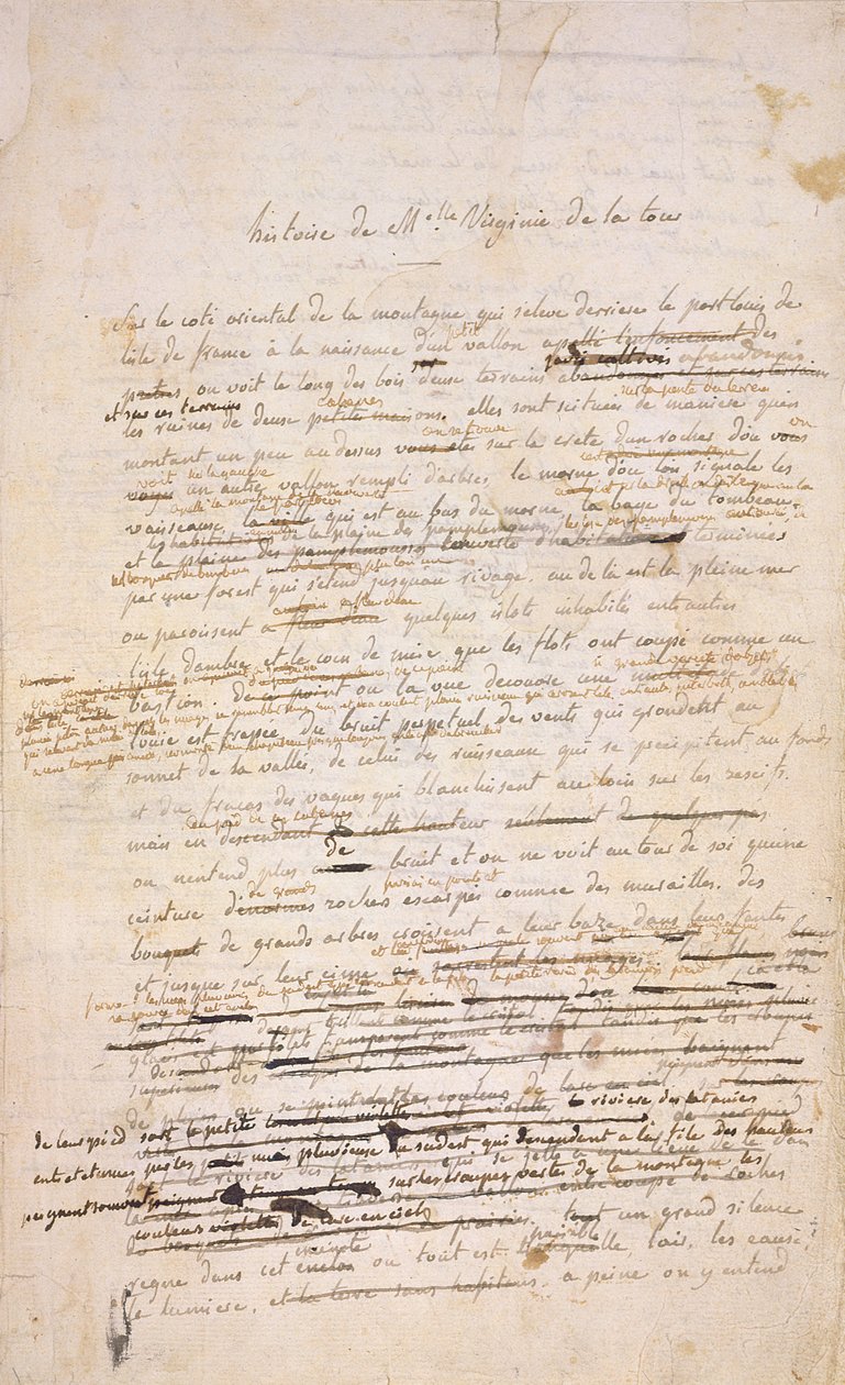 Úvodní stránka Paul et Virginie, 1787 od Henri Bernardin de Saint Pierre