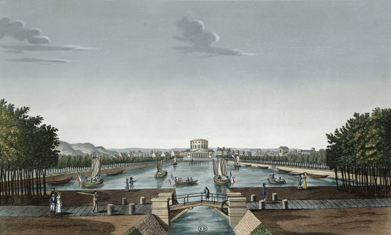 Pohled na Bassin du Canal de l