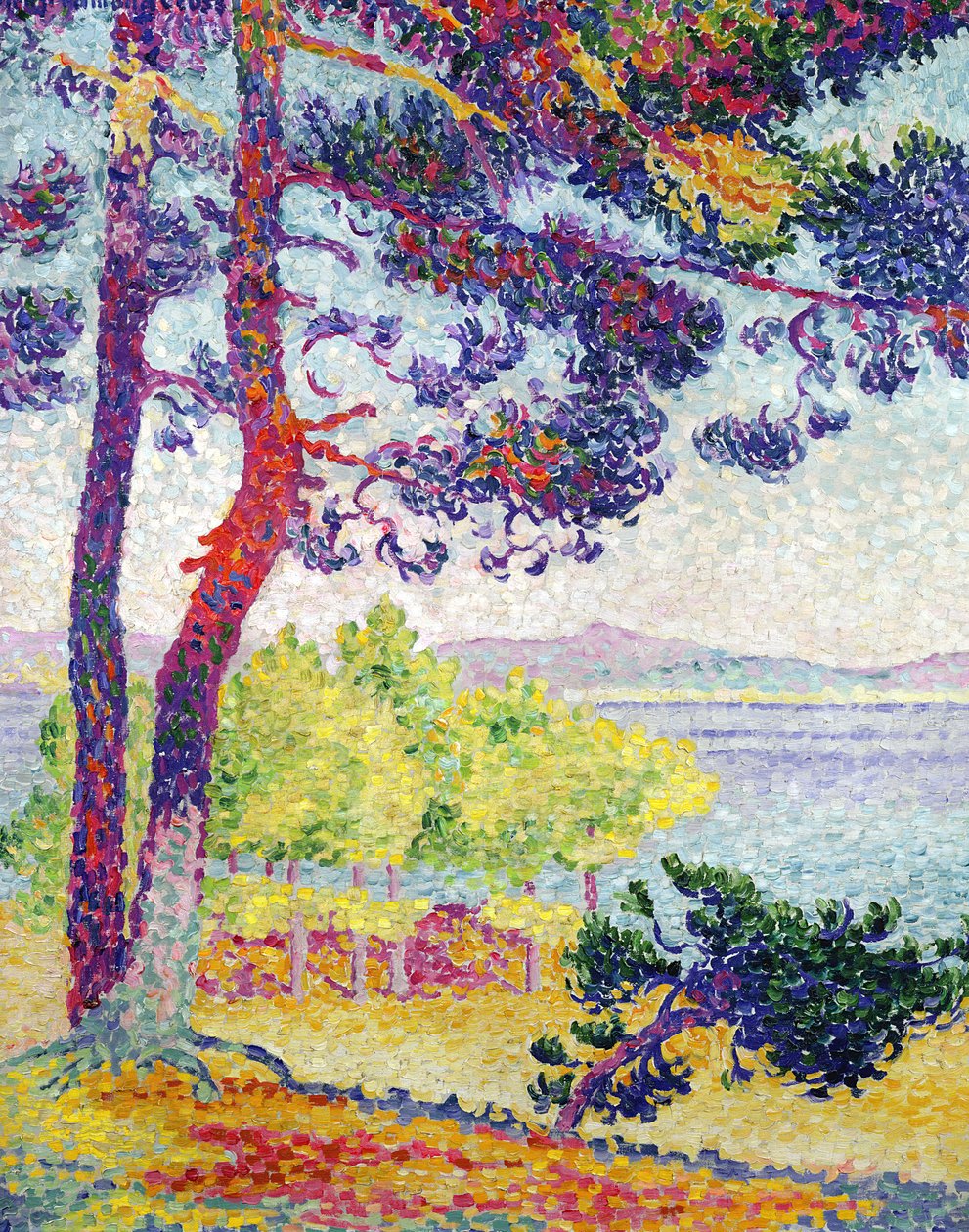 Odpoledne v Pardigonu, Var, 1907 od Henri Edmond Cross
