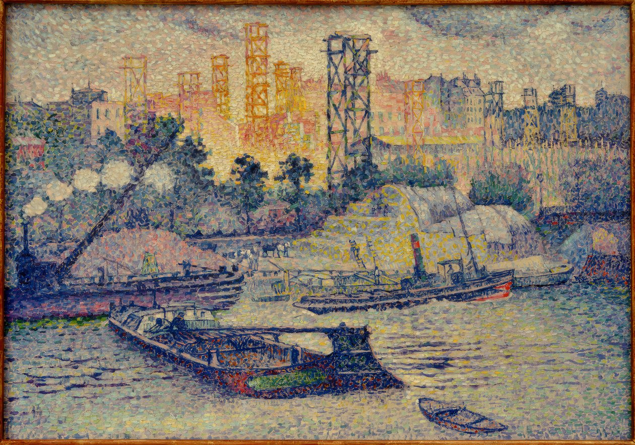 Quai de Passy od Henri Edmond Cross