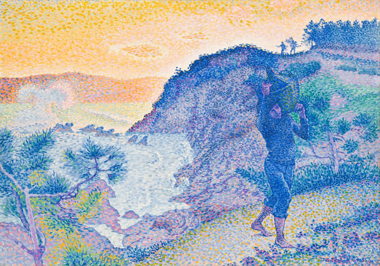 Návrat rybáře, 1896 od Henri Edmond Cross