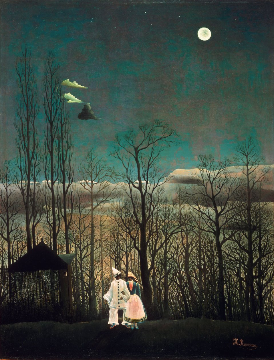 Karnevalový večer od Henri Emilien Rousseau