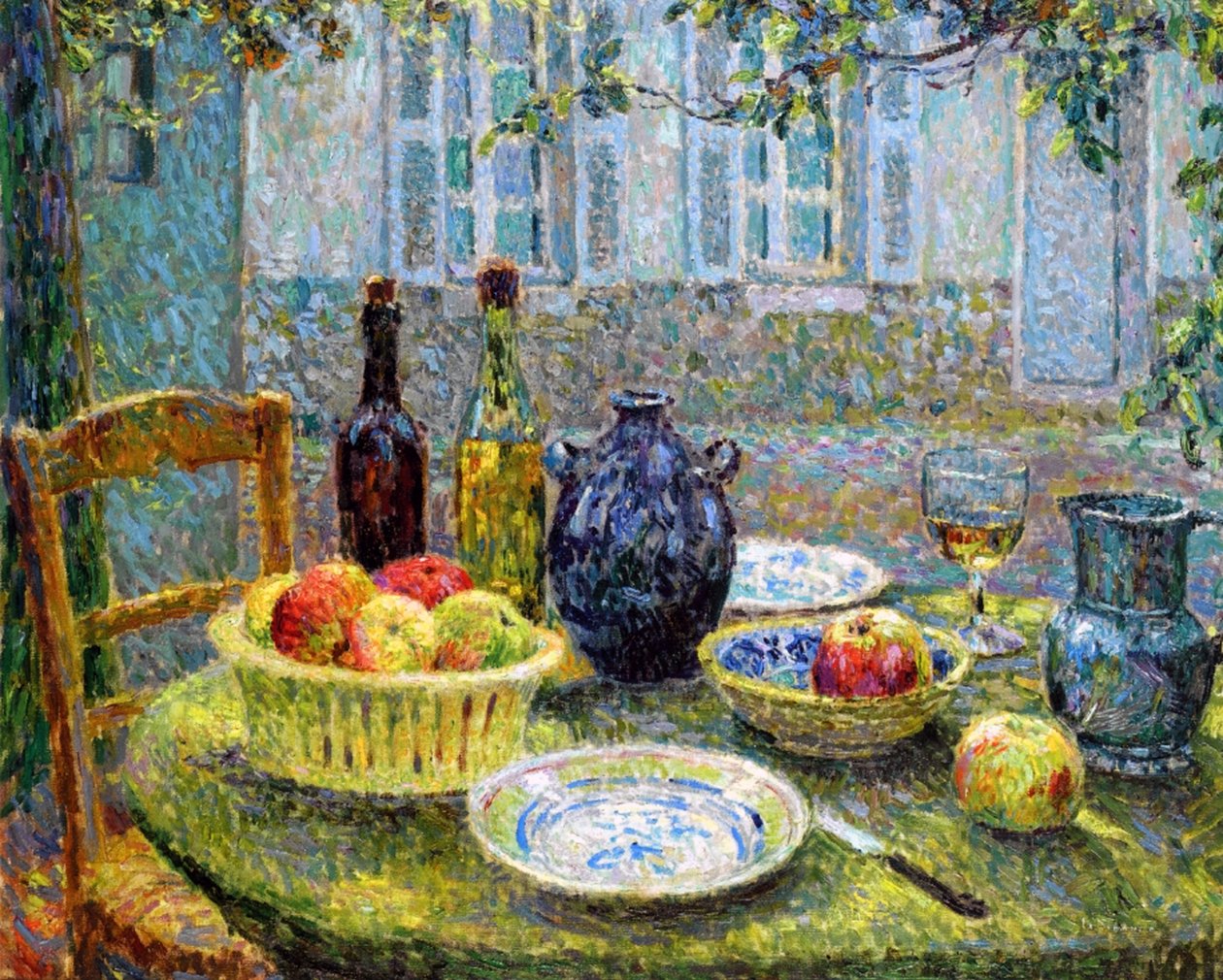 Pierreův stůl, 1920 od Henri Eugene Augustin Le Sidaner