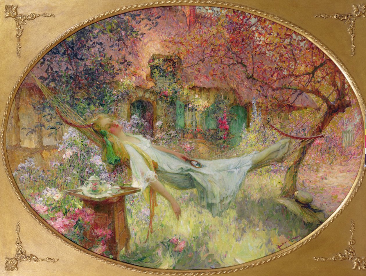 Léto na zahradě od Henri Gaston Darien
