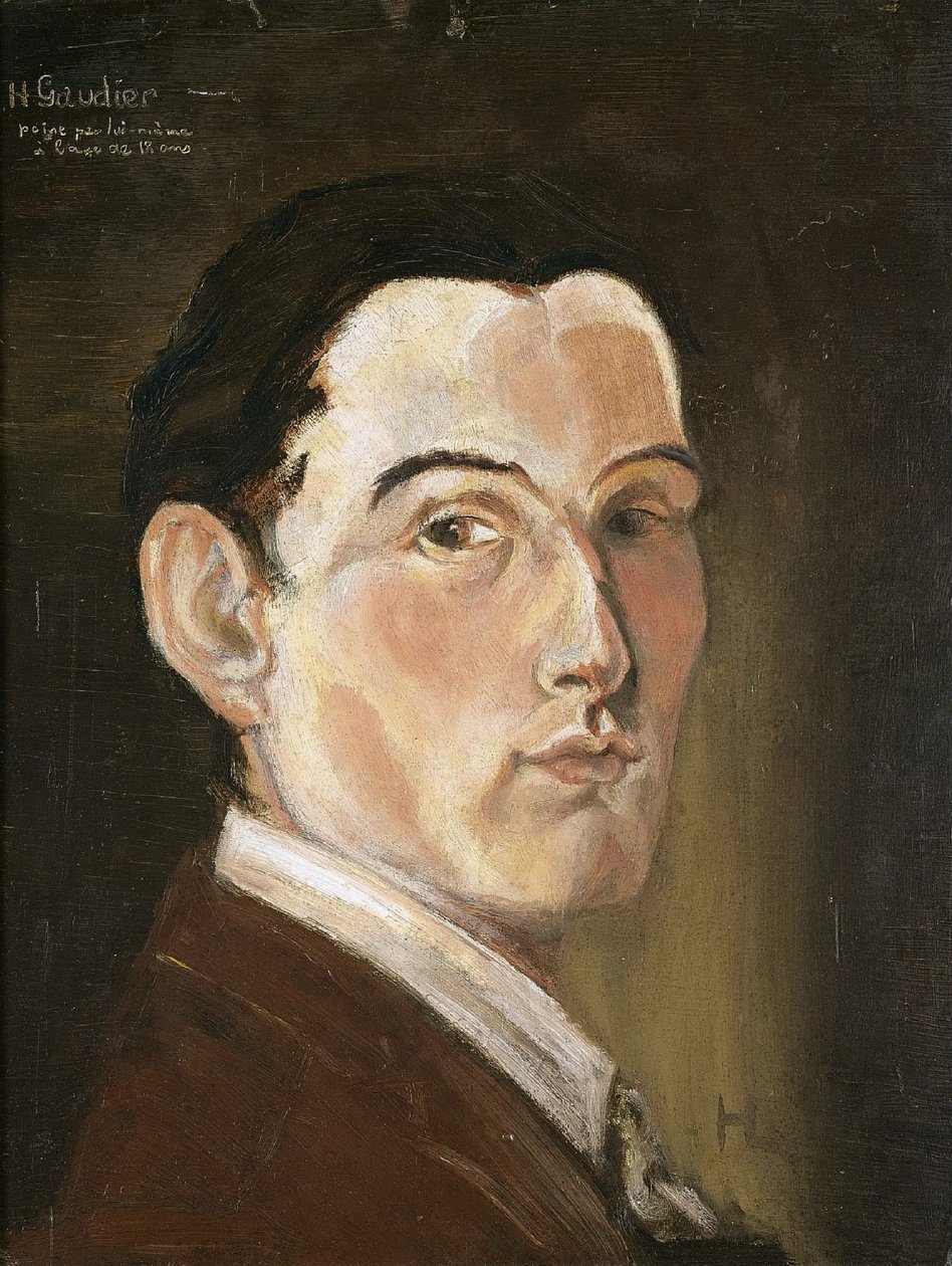 Autoportrét od Henri Gaudier Brzeska
