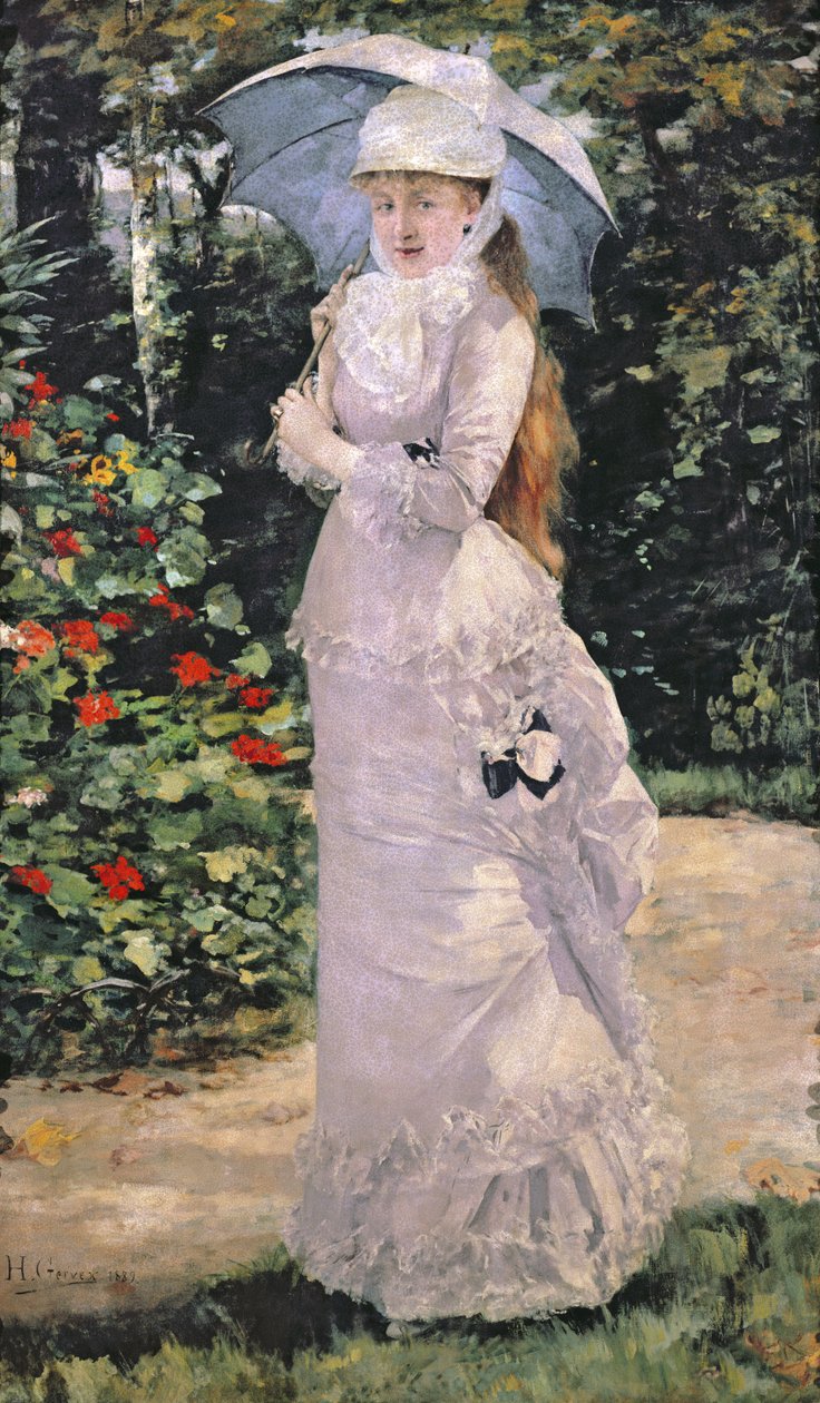 Madame Valtesse de la Bigne, 1889 od Henri Gervex