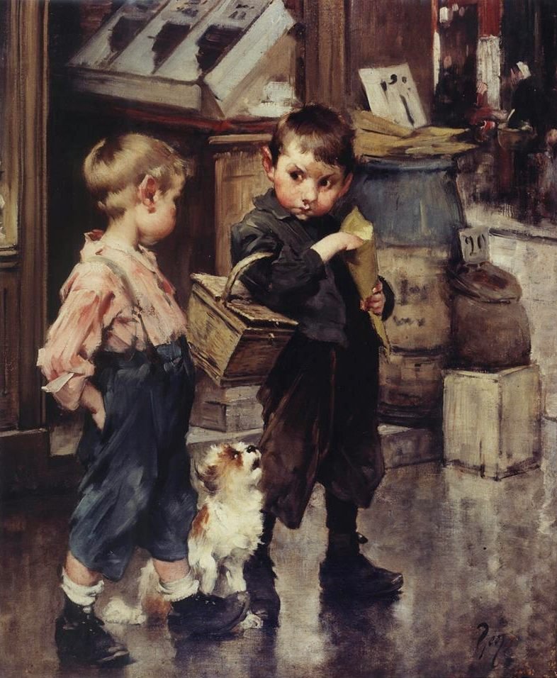 Neznámý obrázek od Henri Jules Jean Geoffroy