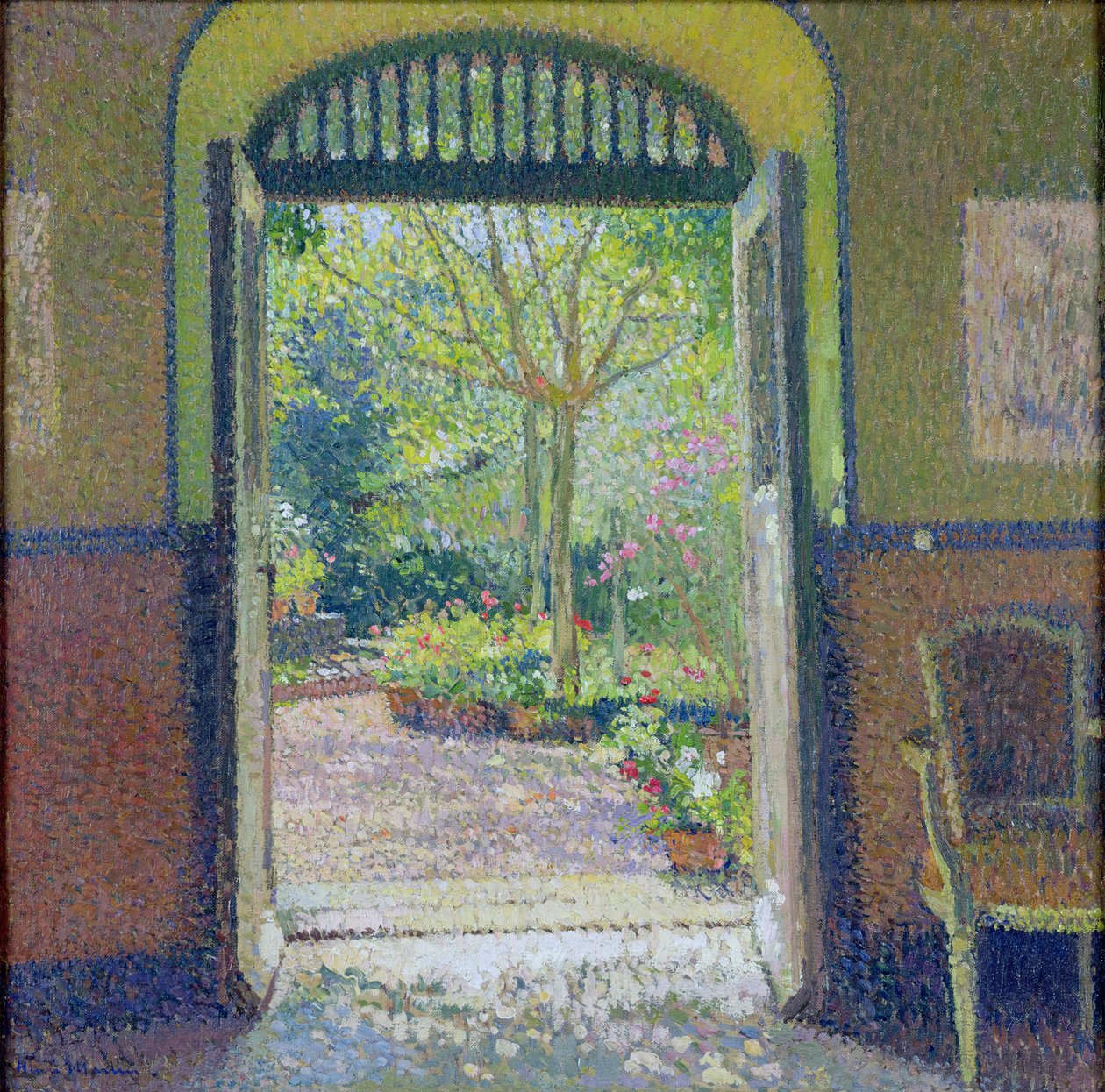 Zahrada na slunci od Henri Martin