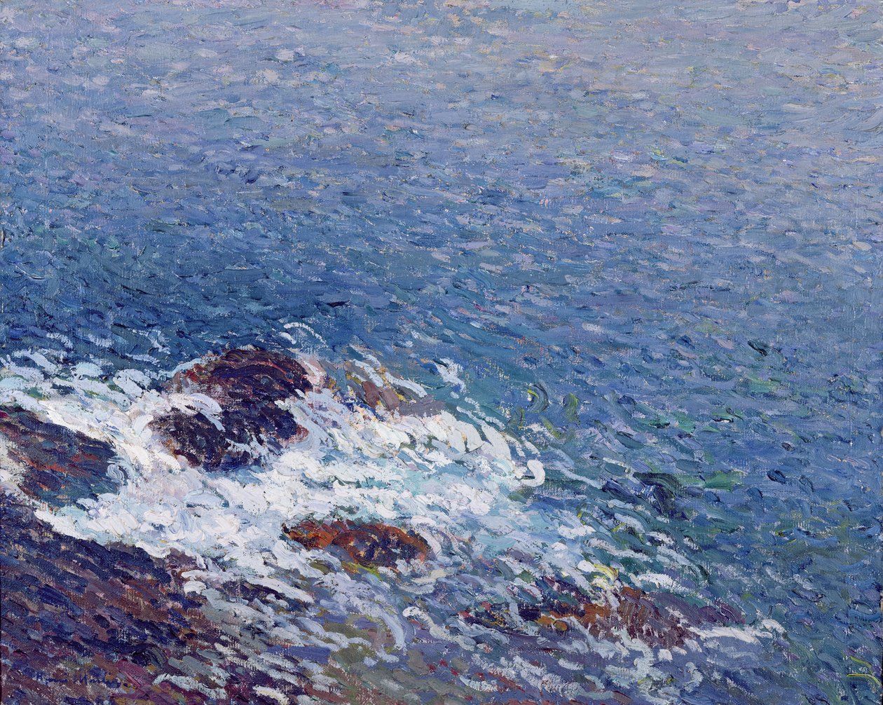 Večer v Collioure od Henri Martin