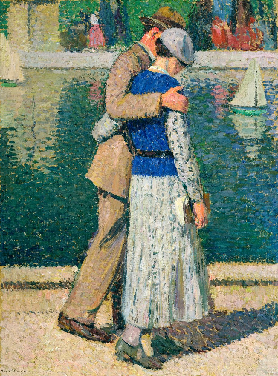Milenci, 1932-35 od Henri Martin