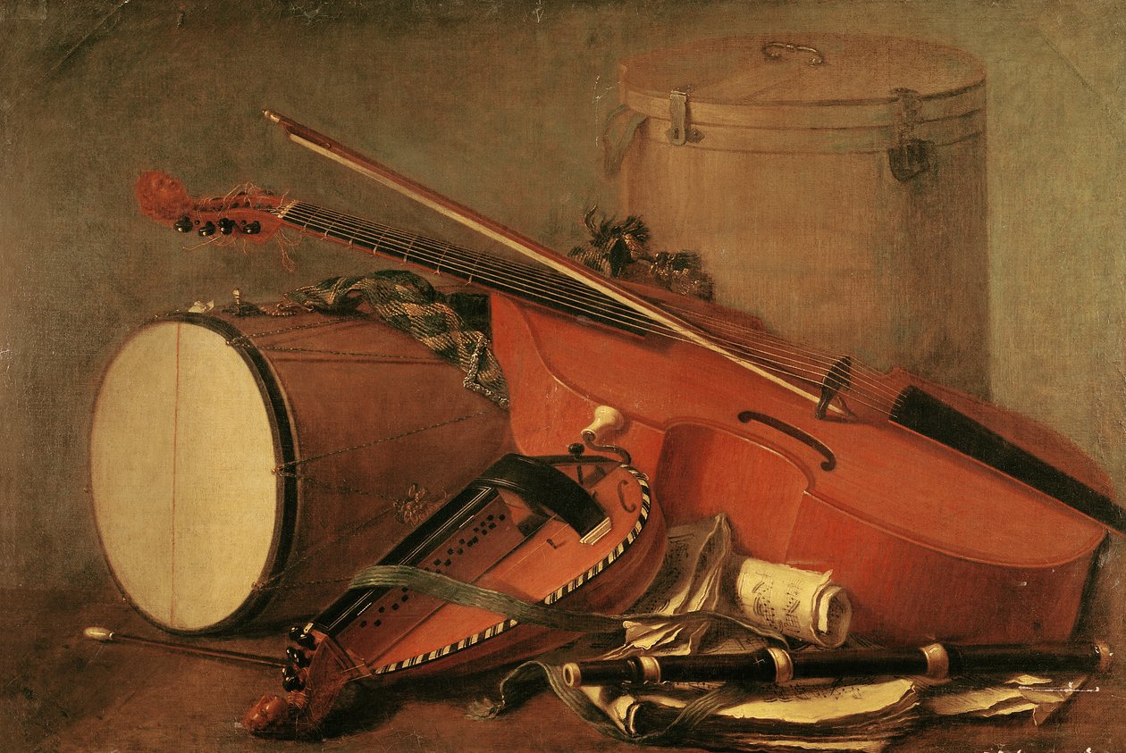 Hudební nástroje od Henri Roland de la Porte