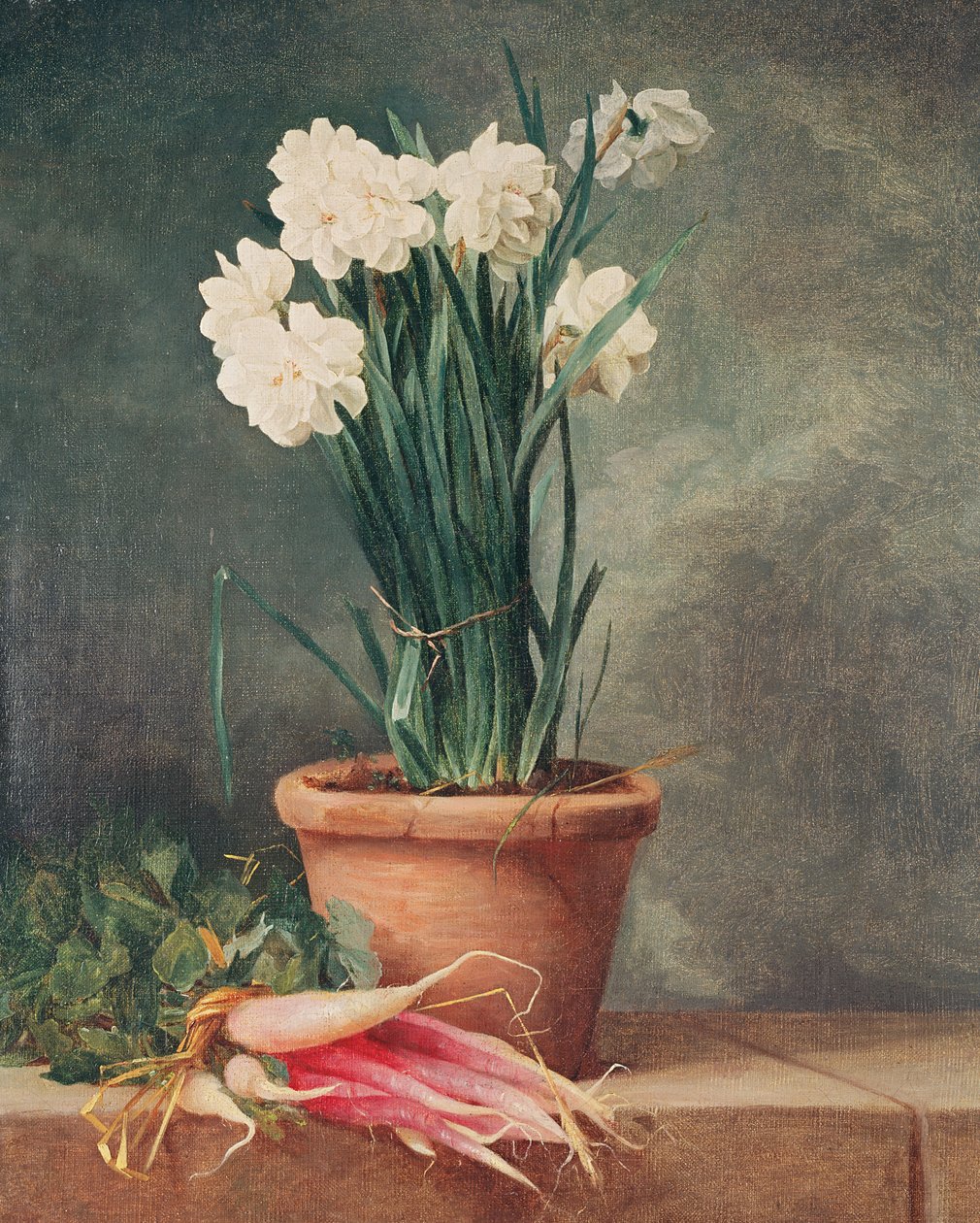 Narcisy a ředkvičky od Henri Roland de la Porte