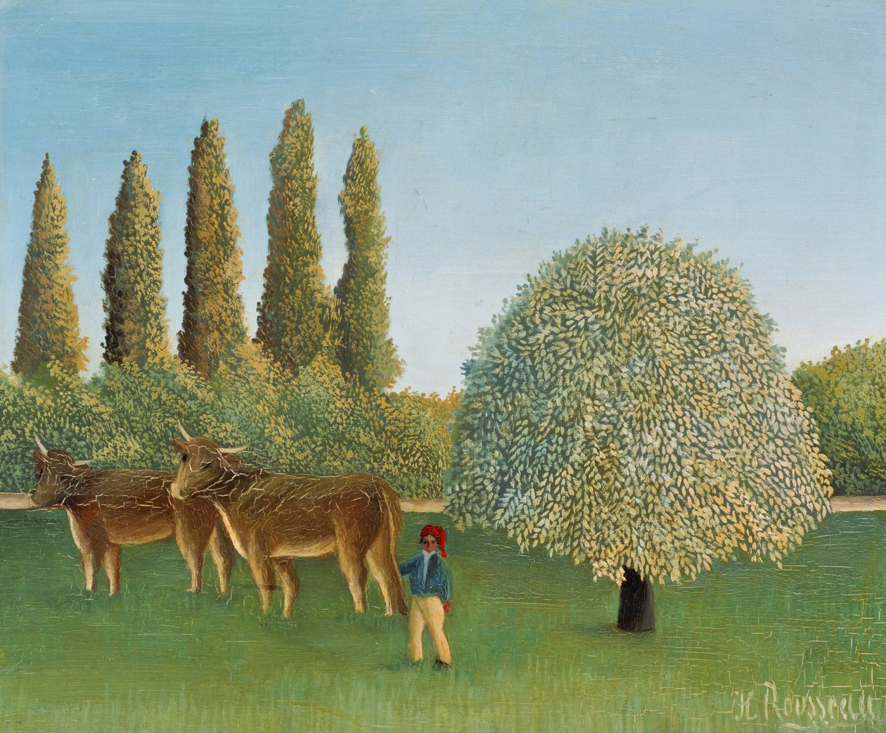Meadowland od Henri Rousseau