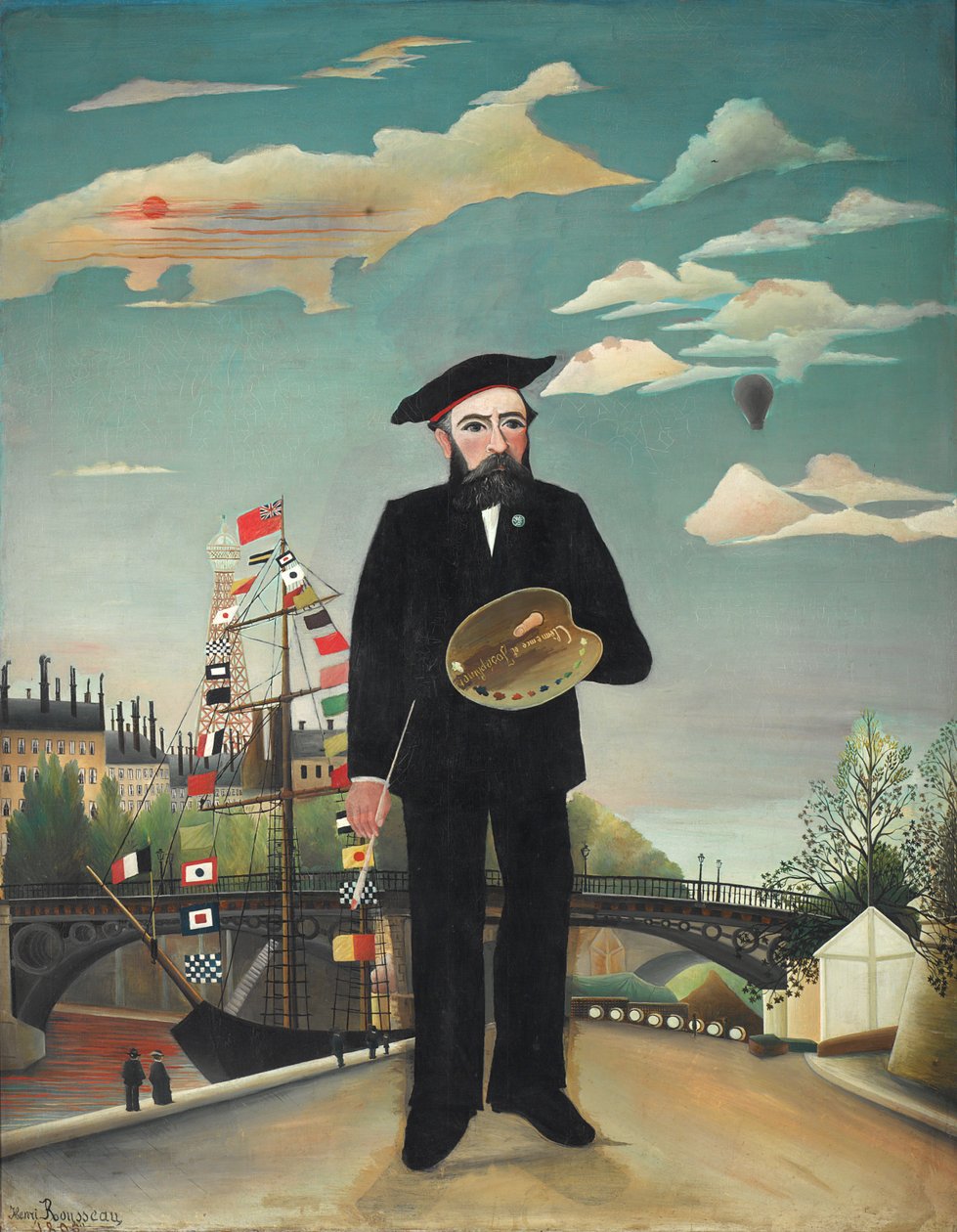 Já- Portrét- Krajina od Henri Rousseau