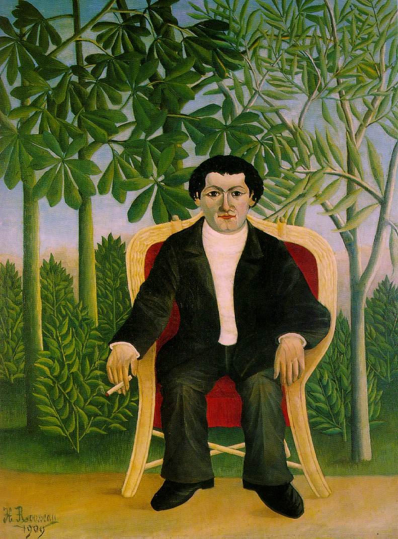 Portrét Josepha Brummera od Henri Rousseau