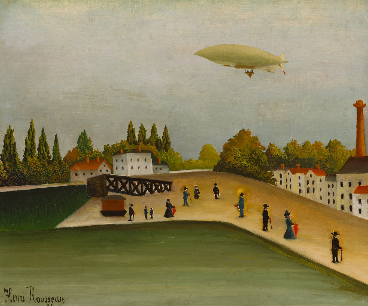 Quai dIvry od Henri Rousseau