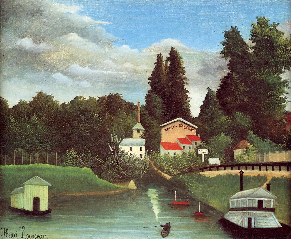 Moulin dAlfort od Henri Rousseau