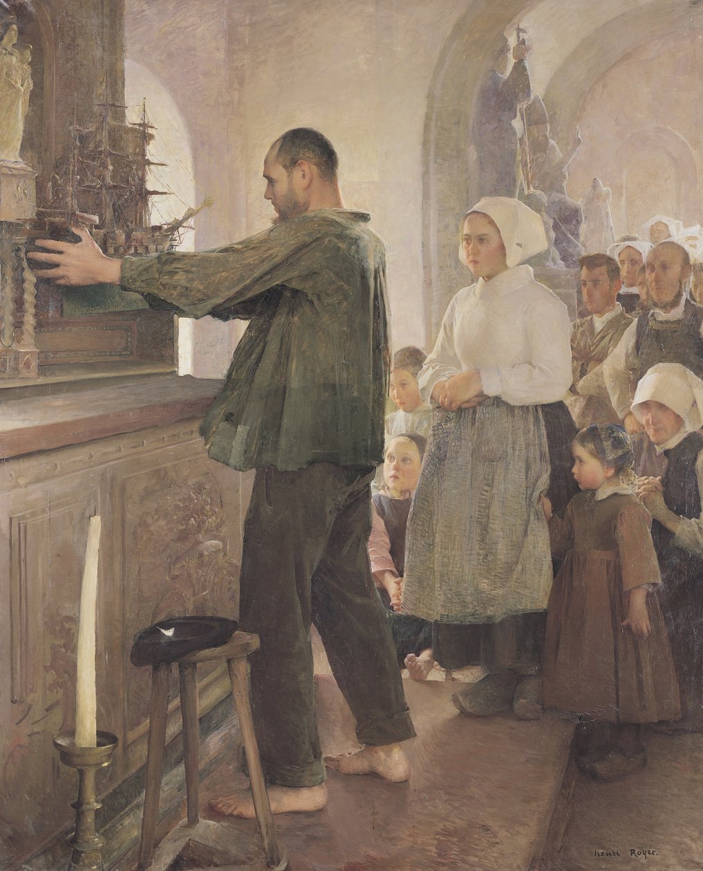 Ex Voto, 1898 od Henri Royer
