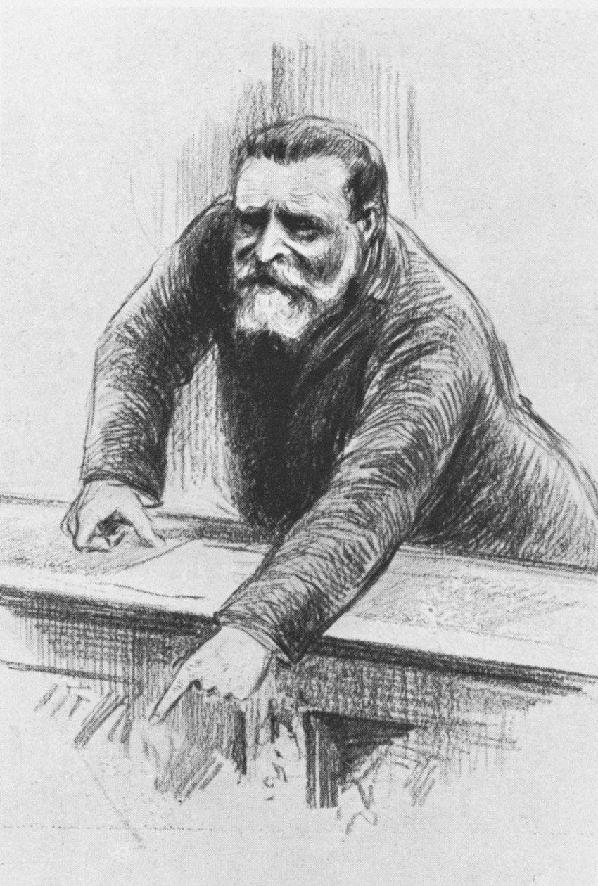 Jean Jaures v Poslanecké sněmovně, červen 1907 od Henri Rudaux