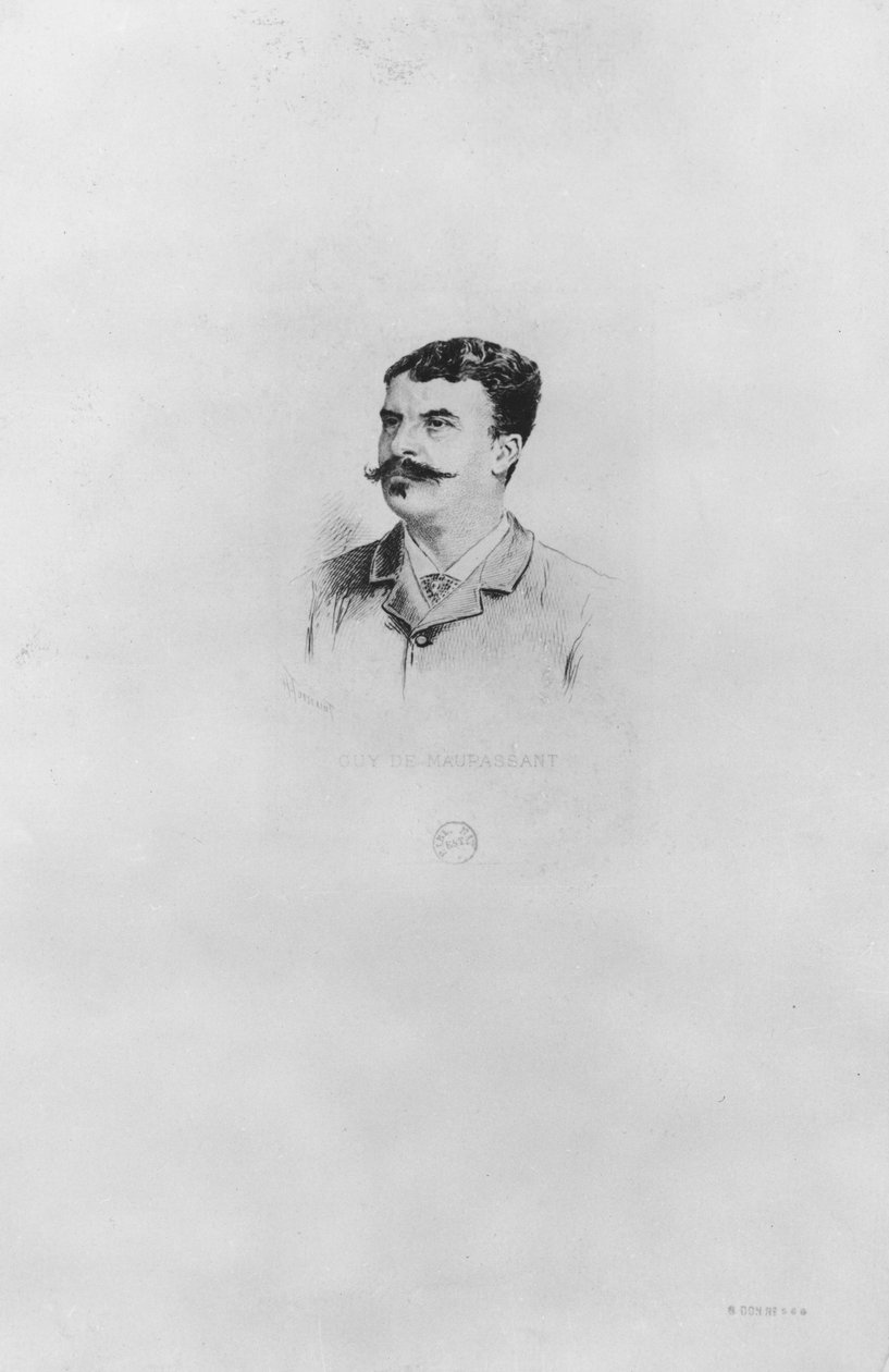 Guy de Maupassant od Henri Toussaint
