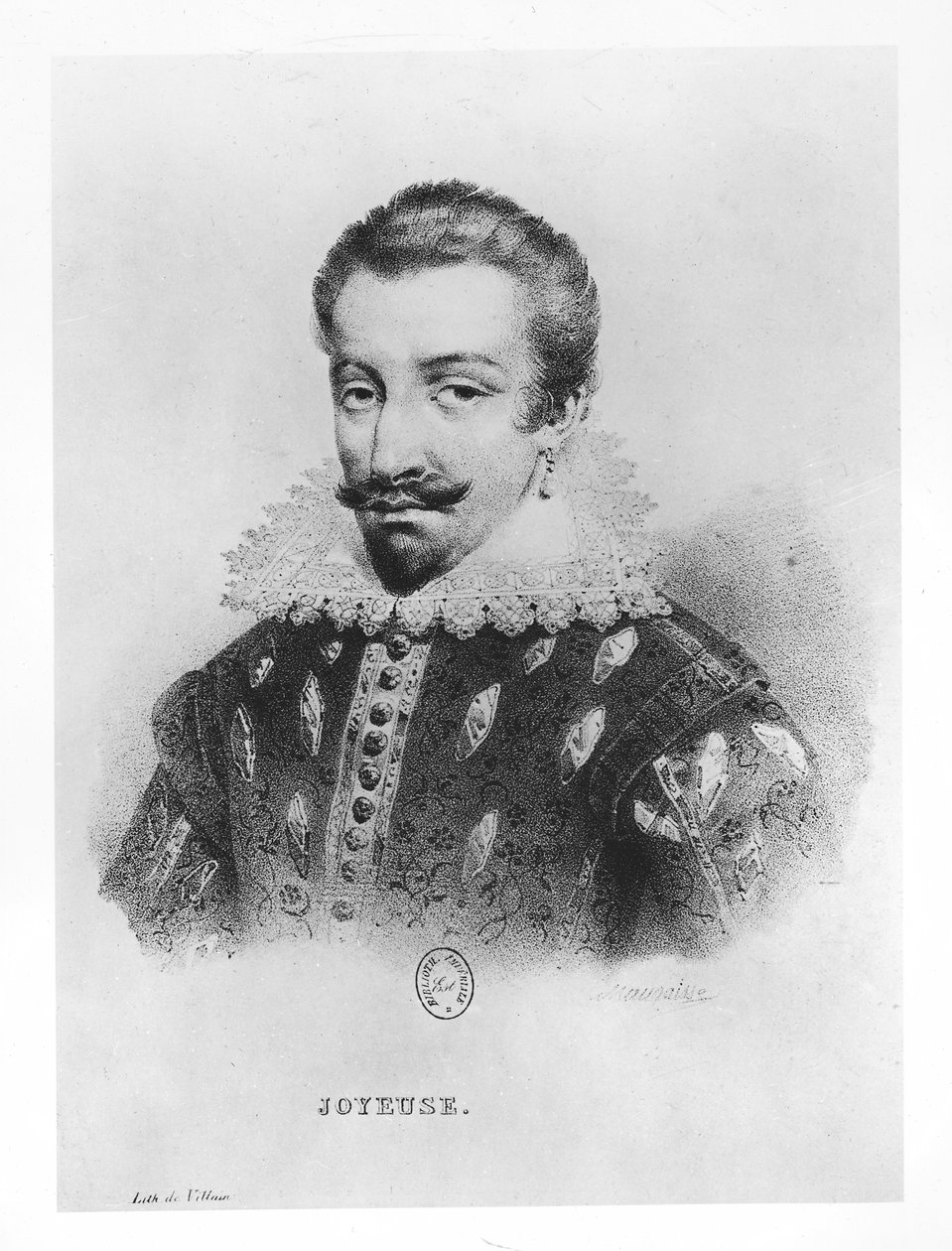Anne, vévoda z Joyeuse od Henri Villain