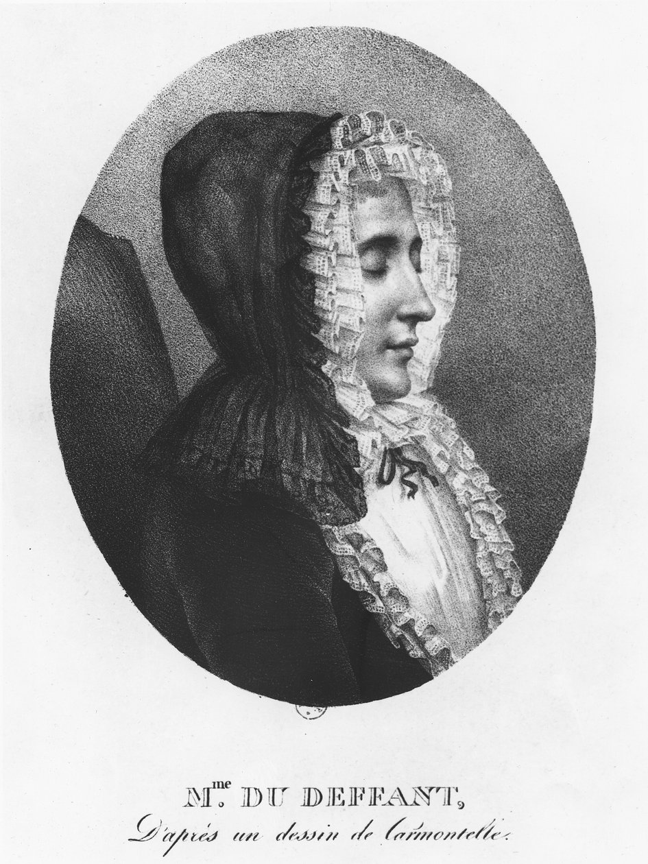 Madame du Deffand od Henri Villain