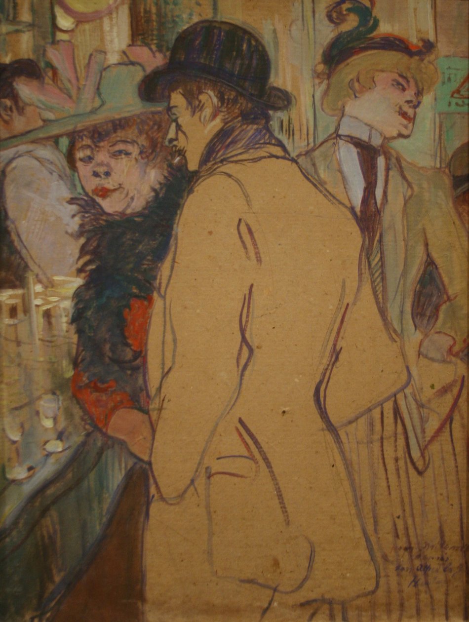 Alfred la Guigne od Henri de Toulouse Lautrec